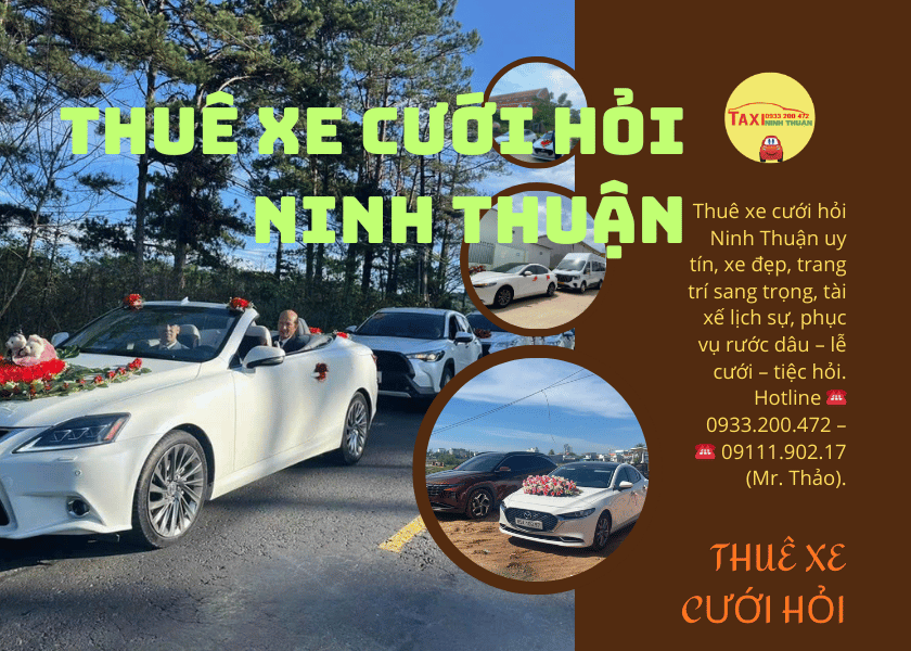 Thuê Xe Cưới Hỏi Ninh Thuận