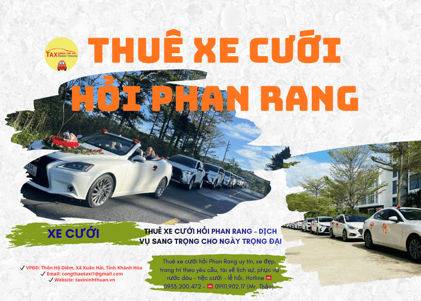 Thuê Xe Cưới Hỏi Phan Rang
