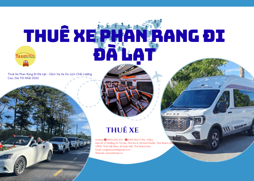 Thuê Xe Phan Rang Đi Đà Lạt