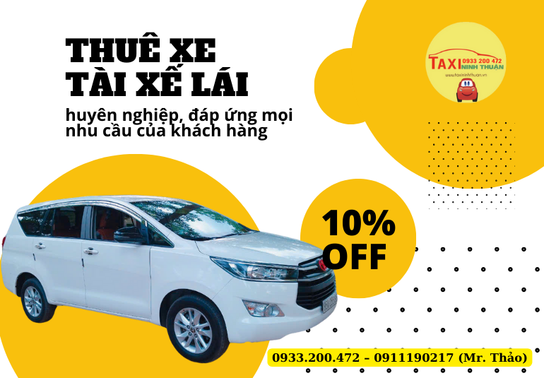 Thuê Tài Xế Lái Xe Ninh Thuận