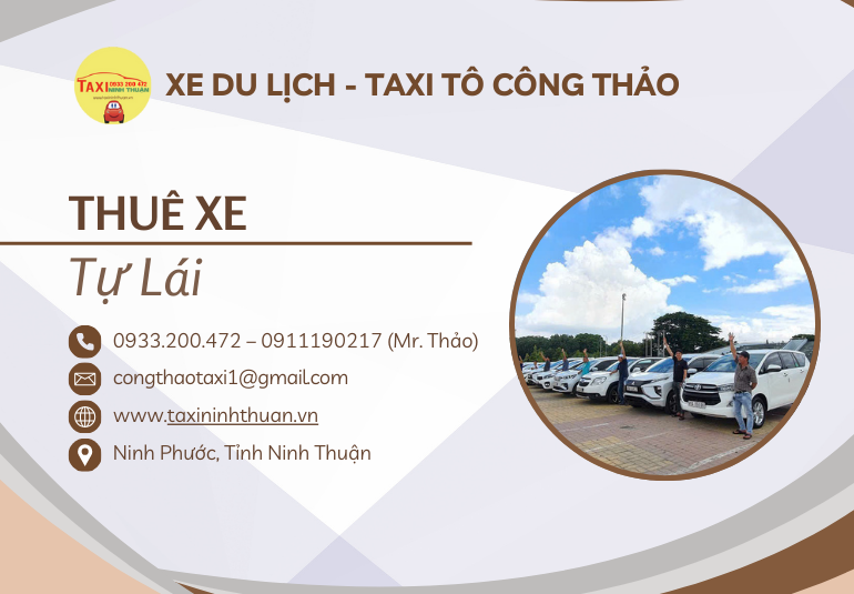 Dịch Vụ Cho Thuê Xe Tự Lái Ninh Thuận